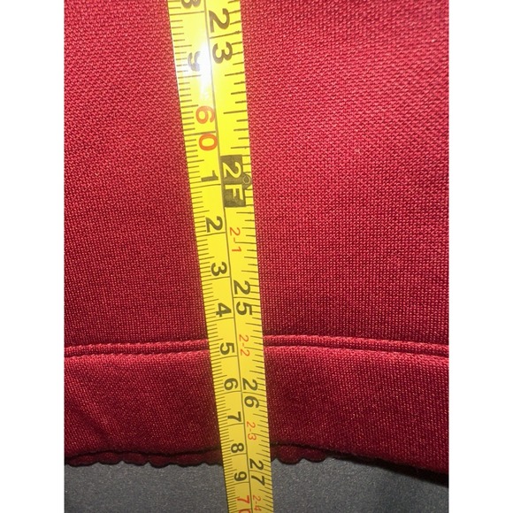 Nike Golf Men's Large Therma-fit Fleece Quarter Zip Pullover Red - Picture 6 of 6